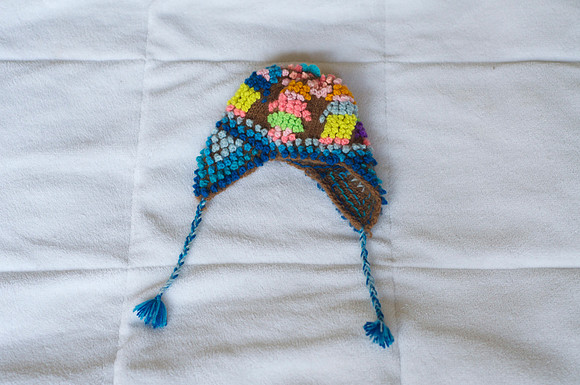 colorful Peruvian hat