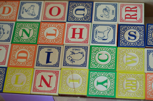 wooden letter blocks