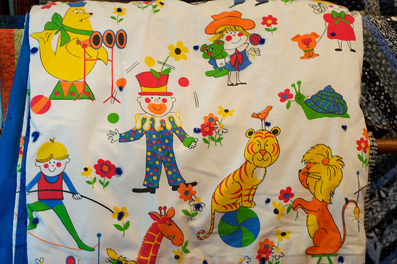 vintage kids blanket
