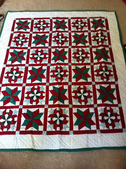 Christmasy quilt